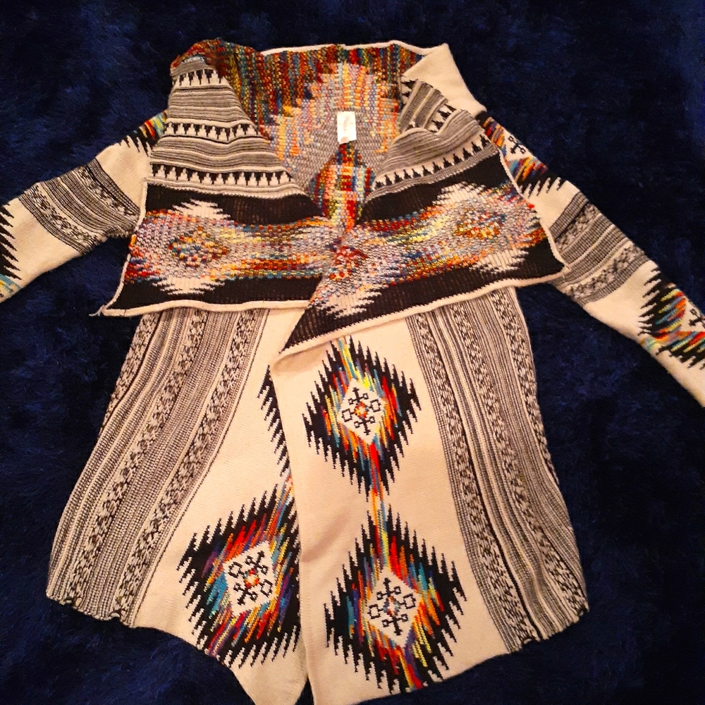 Tribal Pattern Cardigan